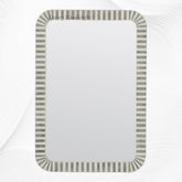 Bone Inlay Edged Mirror Grey 1
